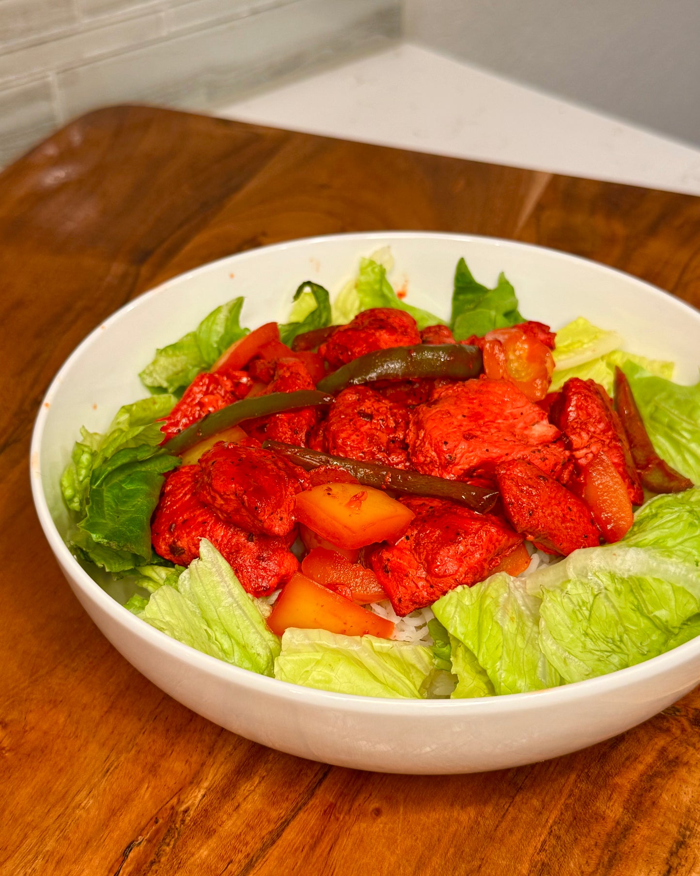 Chilli Chicken and Rice