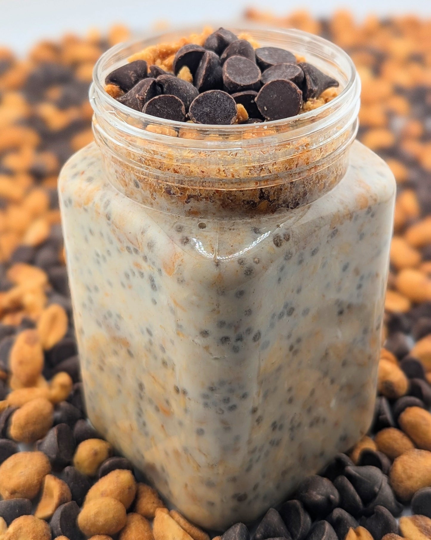 Peanut Butter Chocolate Overnight Oats