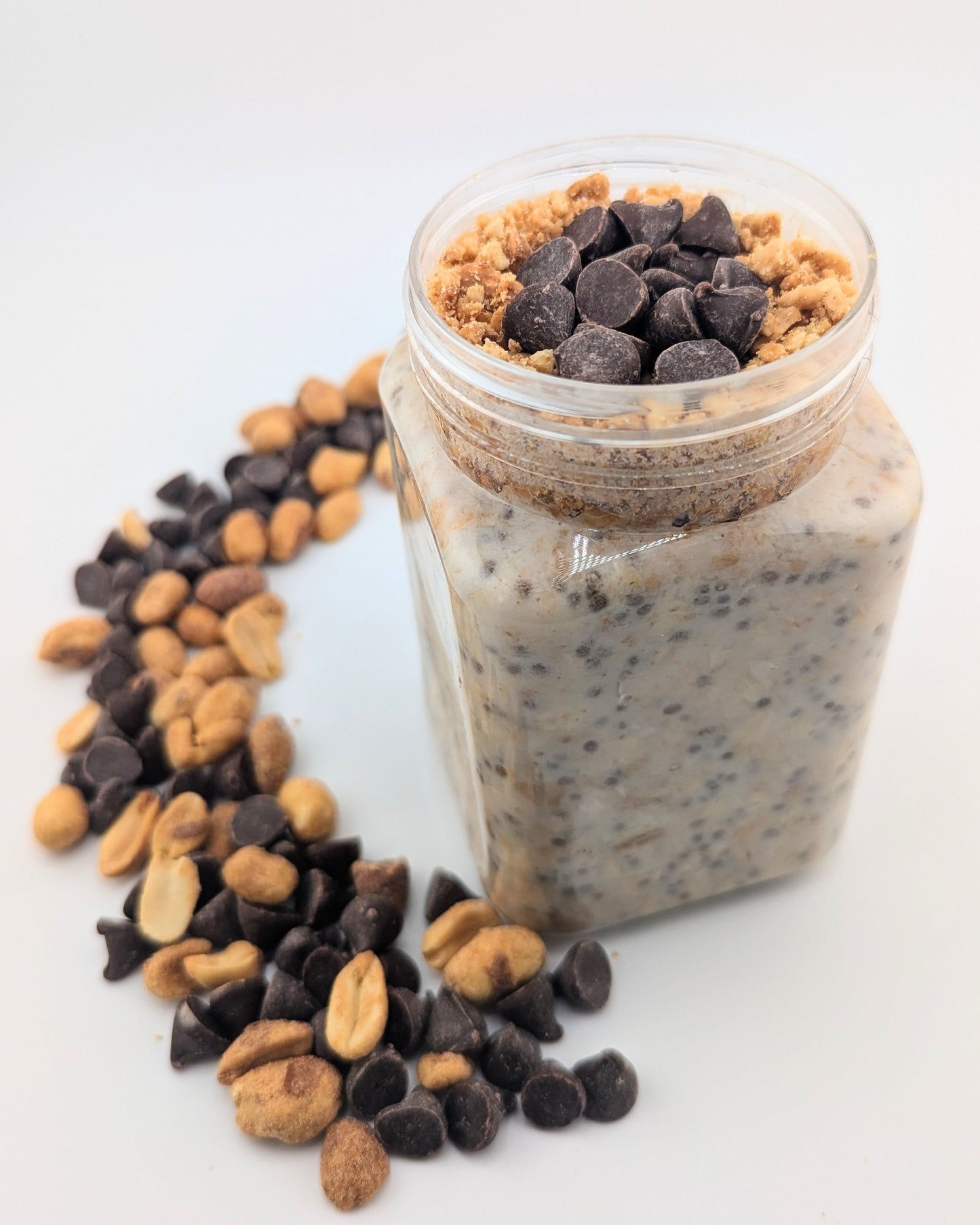 Peanut Butter Chocolate Overnight Oats